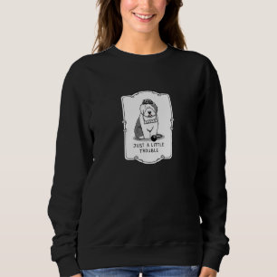 Camiseta Só um pequeno problema, velha Cinza de Sheepdog I