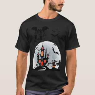 Camiseta Só um pouco de morcego no Halloween
