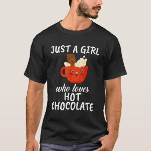 Camiseta Só Um Que Adora Chocolate Quente
