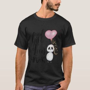 Camiseta Só Um Que Ama Pandas Eu Adoro Urso De Panda I Pand