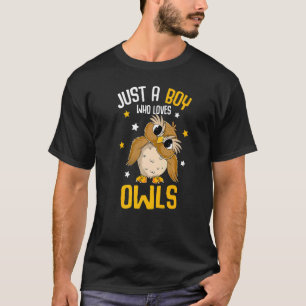 Camiseta Só um rapaz que ama Coruja
