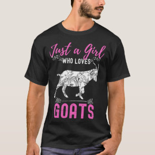 Camiseta Só Uma Garota Que Adora Bata Animal De Fazenda