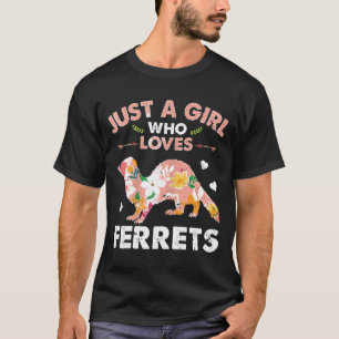 Camiseta Só Uma Garota Que Adora Filha De Roubo