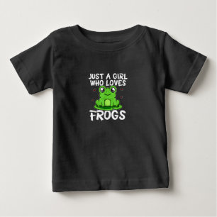 Camiseta Só Uma Garota Que Adora Sapos  Presente de Sapo V