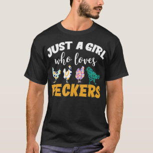Camiseta Só uma garota que ama bichas