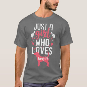 Camiseta Só uma garota que ama bichas Bernese