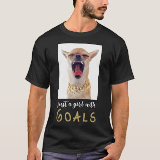 Camiseta Só uma garota que ama estadistas por ela