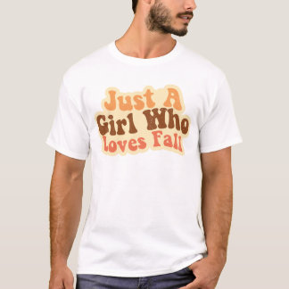 Camiseta Só uma garota que ama o Dia das Bruxas