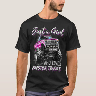 Camiseta Só uma garota que ama o presente de aniversário do