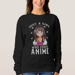 Camiseta Só Uma Garota Que Ama O Presente Japonês De Mang