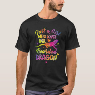 Camiseta Só uma garota que ama os dragões barbudos