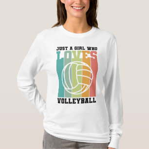 Camiseta Só uma garota que ama vôlei