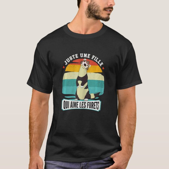 Camiseta Só Uma Garota Que Gosta De Ferrete (Frente)