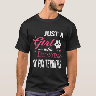Camiseta Só Uma Menina Que Adora Brinquedos Raposa Adorávei