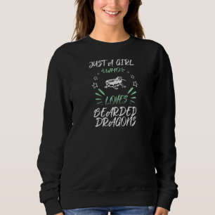 Camiseta Só Uma Menina Que Adora Dragões Cardeados Raglan