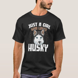 Camiseta Só Uma Menina Que Adora O Rouco Do Proprietário De