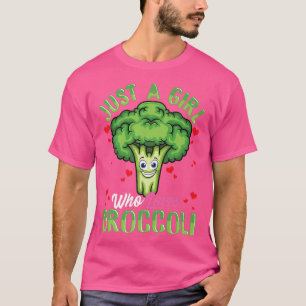 Camiseta Só Uma Menina Que Ama A Senhora Vegetari Do Almoço