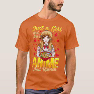 Camiseta Só Uma Menina Que Ama E Arma Um Foodie Engraçado