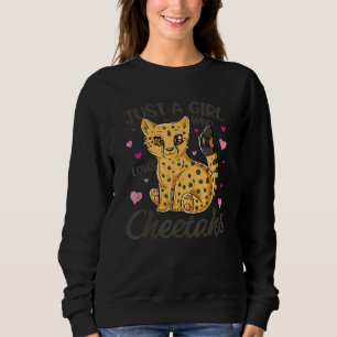 Camiseta Só Uma Menina Que Ama Gato De Chita.