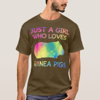 Só Uma Menina Que Ama Guiné Pigs Engraçados Porcos
