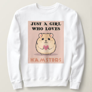 Camiseta Só Uma Menina Que Ama Hamsters, Um Bestiço