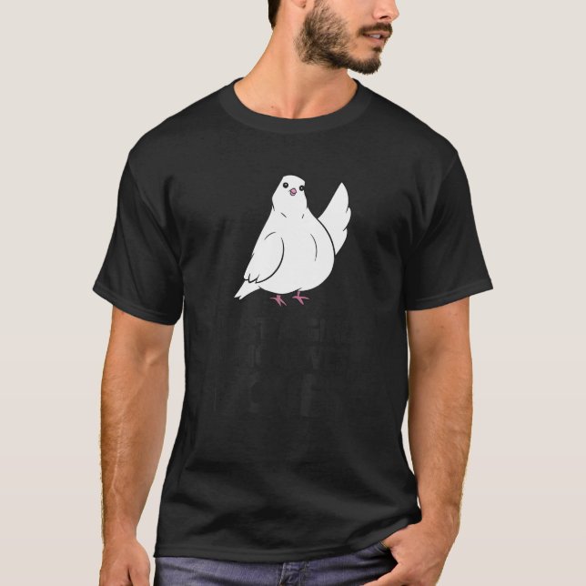 Camiseta Só Uma Menina Que Ama O Pássaro Da Dobra (Frente)