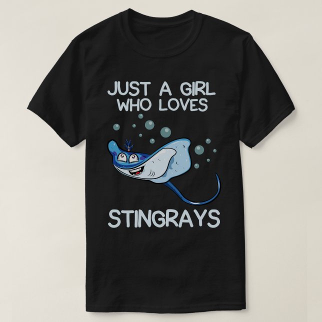 Camiseta Só Uma Menina Que Ama Raios (Frente do Design)