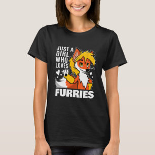 Camiseta Só Uma Menina Que Ama Roupa De Furto Fox Fox 1