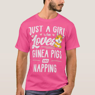 Camiseta Só Uma Menina Que Ama Suínos E Amarrando - 1