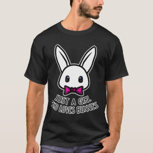 Camiseta Só Uma Menina Que Ama Um Bonito Presente Para As M