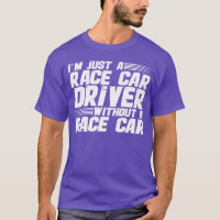 Só uma piloto de corrida sem um carro de corrida g