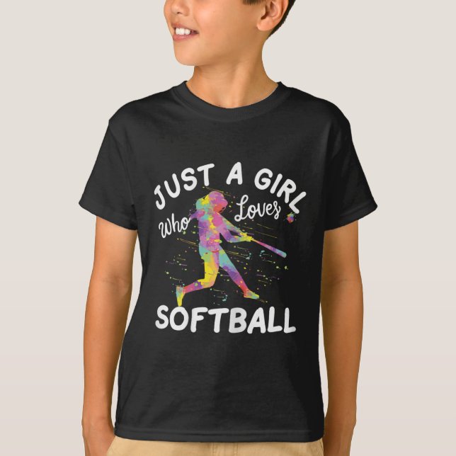 Camiseta Só Uma Rapariga Que Ama Softll  (Frente)