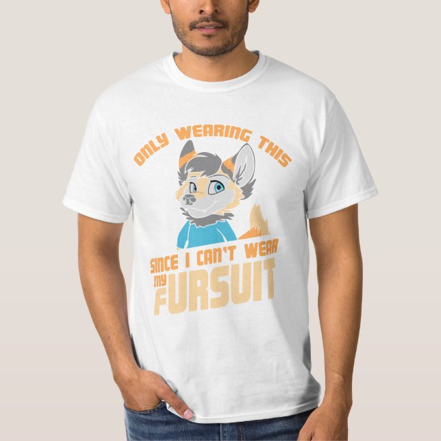 Camiseta Só Vestindo isso, pois não posso Vestir meu terno (Frente)