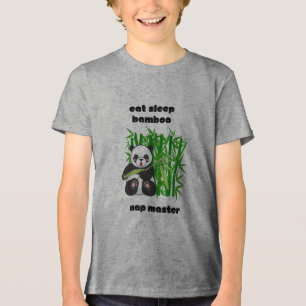 Camiseta "Só Vibrações de Panda – Modo Mestre do S