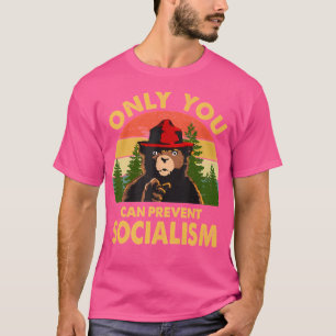 Camiseta Só Você Pode Impedir O Acampamento Do Urso Sociali