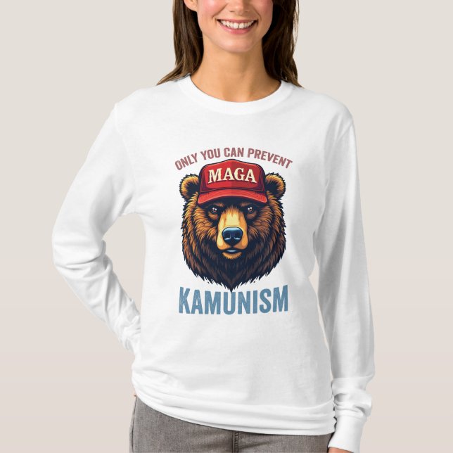Camiseta Só Você Pode Impedir O Kamunismo (Frente)