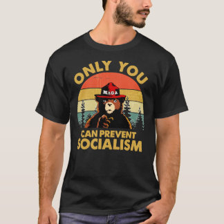 Camiseta Só Você Pode Impedir Que O Urso Socialista Vista A