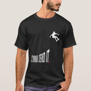 Camiseta Só Vou Mandar É Diversão Skateboarding Skate Menin