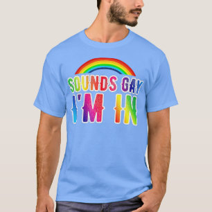 Camiseta Soa Gay, estou no Lgbt Engraçado S