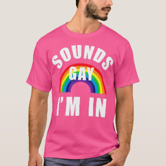 Camiseta Soa Gay Im Na Engraçada LGB Gay LGB Bissexual Lésb