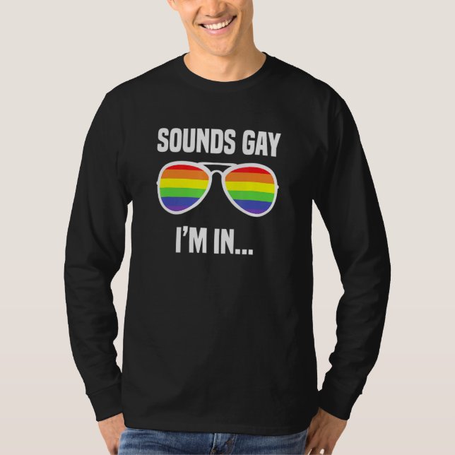 Camiseta Soa Gay Im No Arco-Íris Óculos Lgbt Orgulho 2 (Frente)