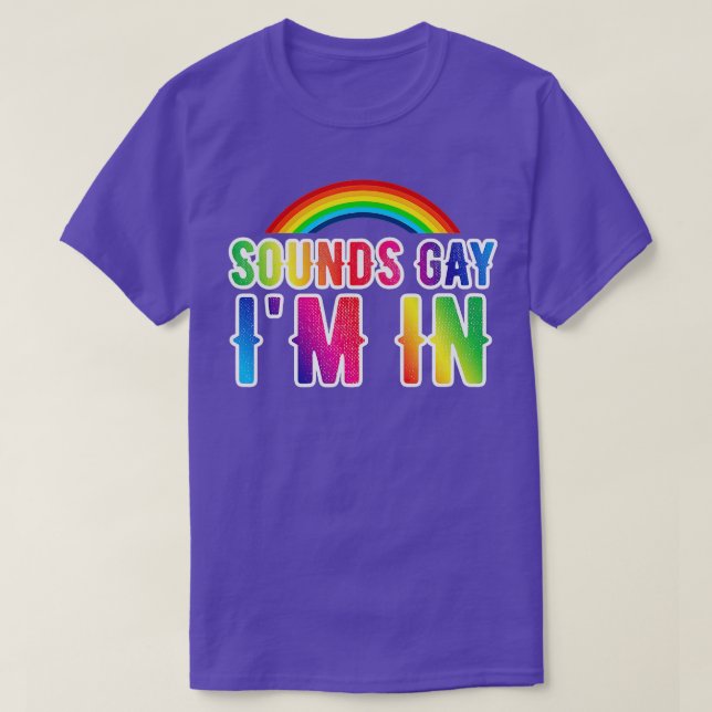 Camiseta Soa Gay no LGBT Engraçado (Frente do Design)