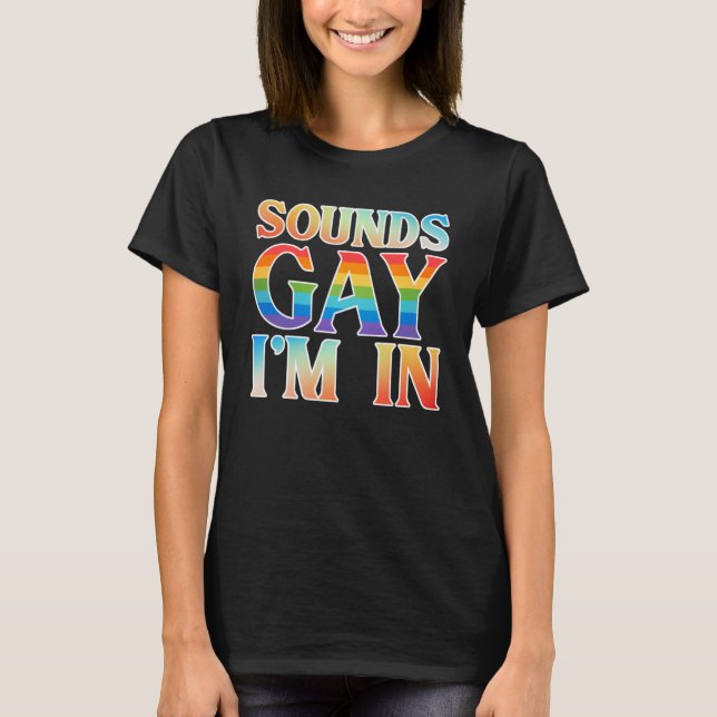 Camiseta Soa Gay no Mês dos Direitos Humanos Orgulhoso Ally (Frente)