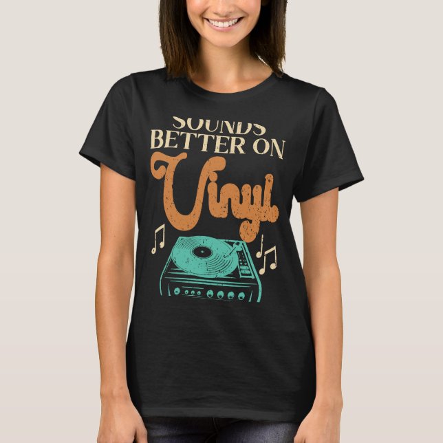 Camiseta Soa Melhor No Vinyl Record Music 1 (Frente)