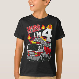 Camiseta Soa o alarme que sou 4 bombeiros