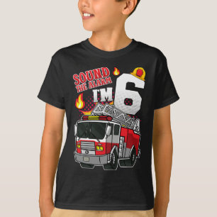 Camiseta Soa o alarme que sou 6 bombeiros