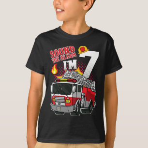 Camiseta Soa o alarme que sou 7 bombeiros