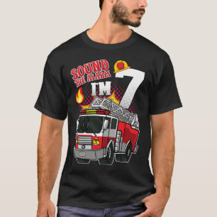 Camiseta Soa o alarme que sou 7 homens bombeiros
