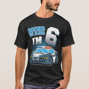 Camiseta Soa o alarme que tenho 6 anos de política de anive