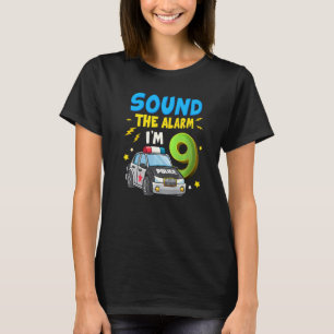 Camiseta Soa o alarme, tenho 9 anos, 9 anos, 9 anos, políti